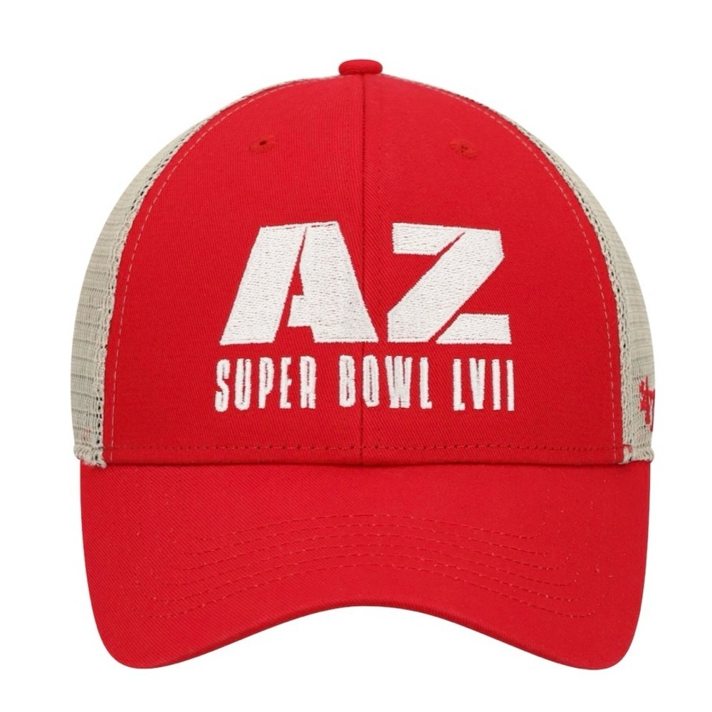 47 Brand Super Bowl Lvii Arizona Ajustable Trucker Hat